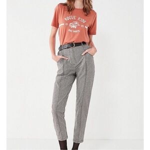 Urban Outfitters Silence + Noise Gingham High Rise Trousers Women’s Size 0
